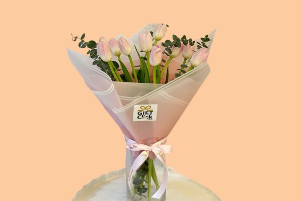 Pink Tulip Bouquet | Birthday Present